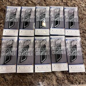 Lot Of 10 Skeeter Hawk  MOSQUITO CARABINER Bug Repelling Essential Oil